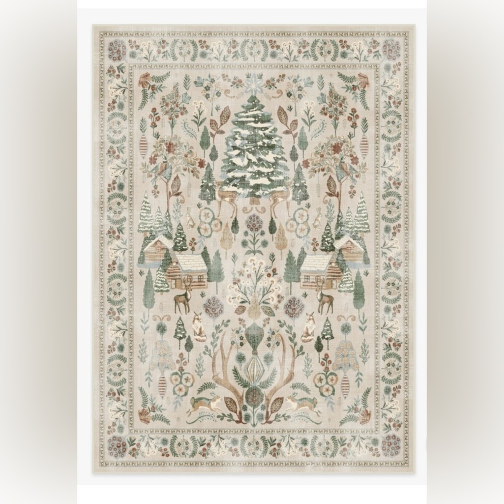 ***SOLD***BRAND NEW Juniper Neutral Multicolor Tufted Rug by Ruggable. - Picture 3 of 4